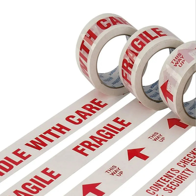 Cinta amonestadora de encargo de encargo de Logo Printed Bopp Packing Tape Logo Printed Bopp Packing Tap de las ventas calientes FRÁGIL